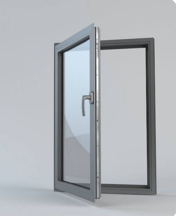 پنجره upvc بازشونده لولایی