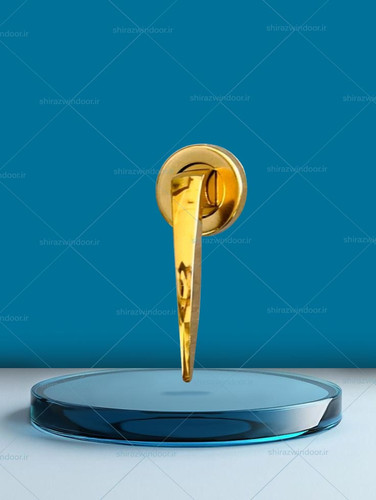 دستگیره درب ایمنی ضد دیلم طلایی