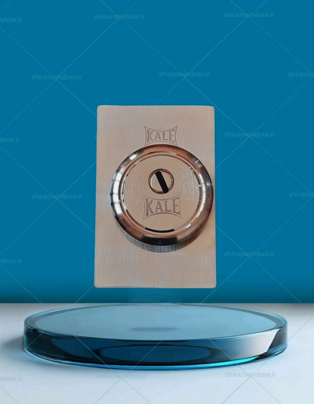 رزت ضد دیلم درب ضدسرقت رنگ نقره ای (ساتن)