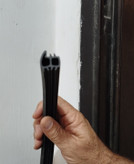 نصب لاستیک درزگیر درب ضدسرقت