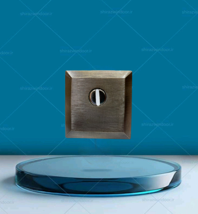 پک دوعدد رزت مربع درب ضد سرقت