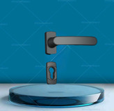 دستگیره درب آلمونیم دوطرفه میکرو