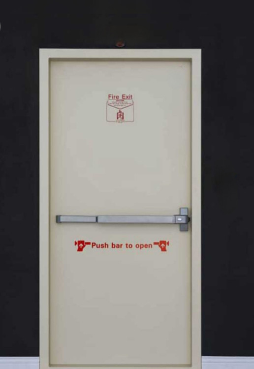 درب ضد حریق کرم