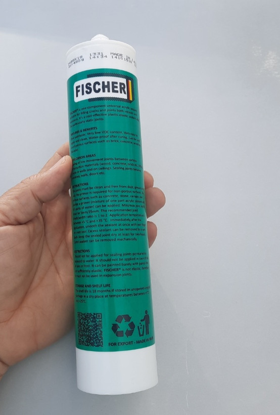 چسب ماستیک درزبند پنجره دوجداره upvc