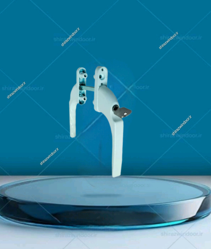 دستگیره باریک کلید دار درب دوجداره