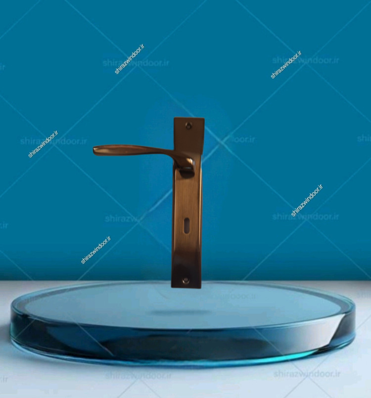 دستگیره درب اتاقی زیتونی کنید دار