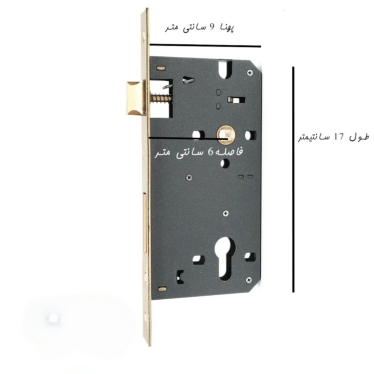 قفل درب اتاقی ۹سانت ناکو